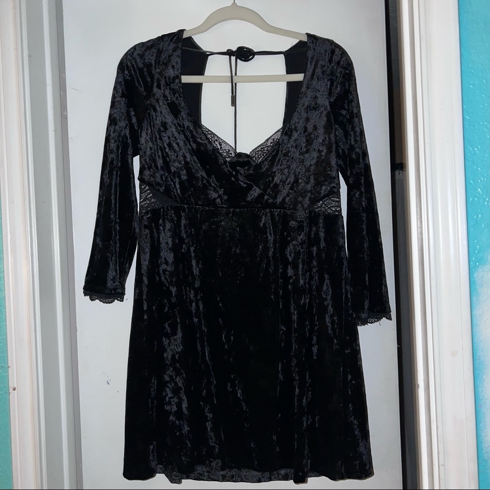 Free People Black Dress